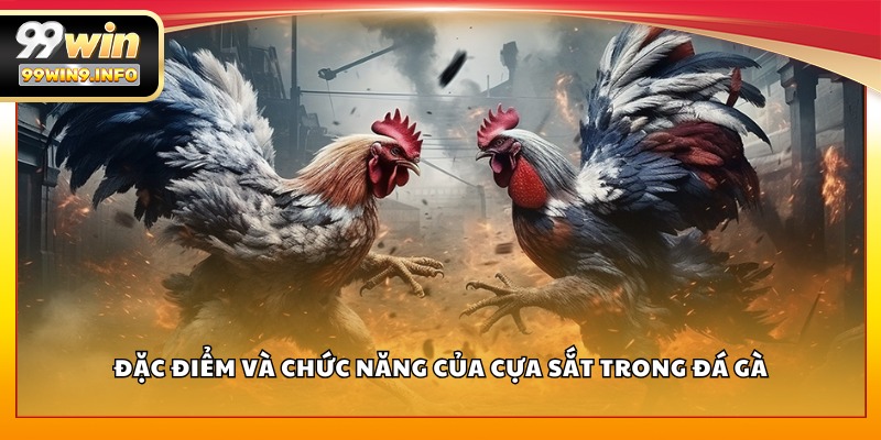 Đặc điểm và chức năng của cựa sắt trong đá gà