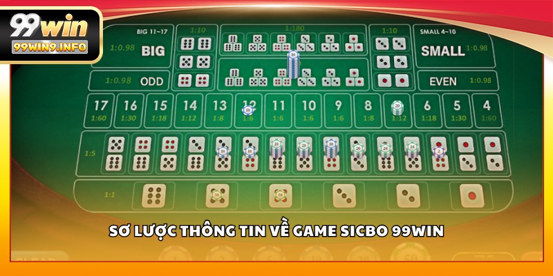 Sơ lược thông tin về game Sicbo 99WIN